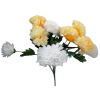 Kwiaty sztuczne (bukiet 9 chryzantem) FLM115-MIX2
