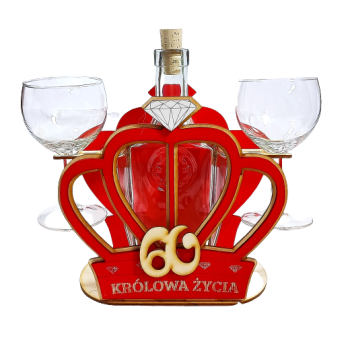 Karafka Korona - 60 urodziny