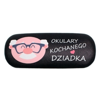 Etui na okulary - Okulary Kochanego Dziadka (czarne)