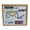 Skarbonka drewniana -  Zbieram na nowy gaming set i nowe hobby