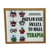 Skarbonka drewniana - Poznawanie świata to moja terapia