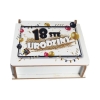 Skrzynka drewniana - 18ste urodziny