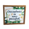 Skarbonka drewniana - Oszczędności na nowy początek