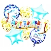 Balony 9 szt - Happy Birthday Al1326