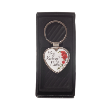 Brelok serce - Klucze kochanej Babci