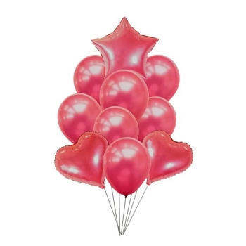 Balony 10 szt AL1245 (różowe)