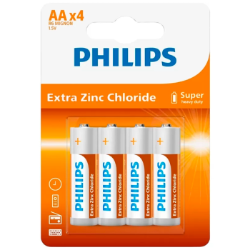 Baterie Philips R6 - 4 szt