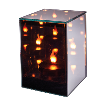Lampion lustrzany 3D - Ruchomy płomień 4600