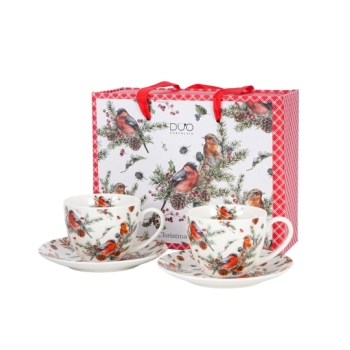 Filiżanki 2 szt Christmas Birds 6183
