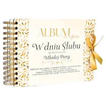 Album na zdjęcia - W dniu Ślubu (młodej pary)