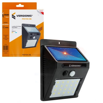 Lampa solarna led z czujnikiem 2248