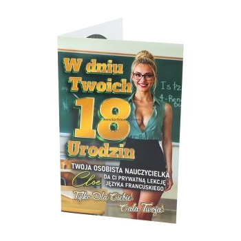 Karnet 2k 182 - W dniu 18 urodzin