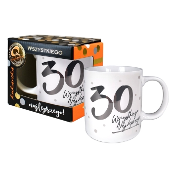 Kubek Premium Q819 - 30 Wszystkiego najlepszego