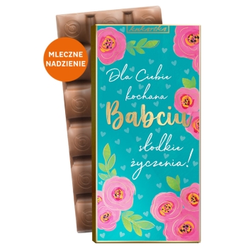 Czekolada - Dla Ciebie kochana Babciu słodkie życzenia!
