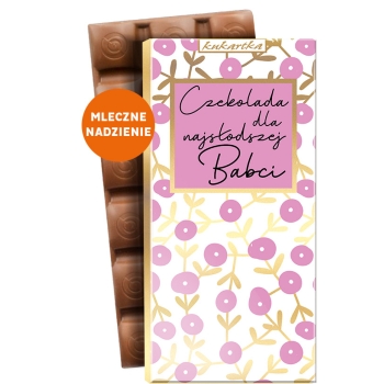 Czekolada - Czekolada dla najsłodszej Babci