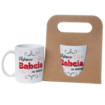 Kubek dl - Najlepsza Babcia na świecie