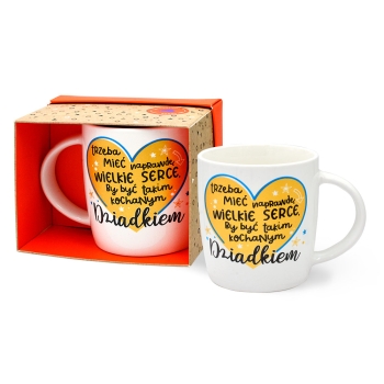 Kubek Top -  Dziadek, trzeba mieć naprawdę wielkie serce...