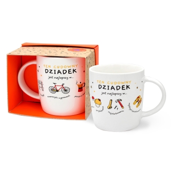 Kubek Top - Ten cudowny Dziadek jest najlepszy w...