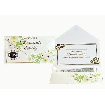 Koperta podarunkowa KOP-045 - Sakrament I Komunii Świętej