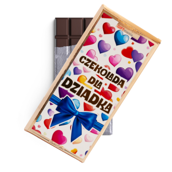 Czekolada dla Dziadka (kolorowe serca)