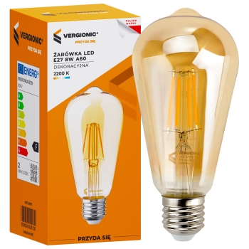 Żarówka dekoracyjna led E27 8W 8097