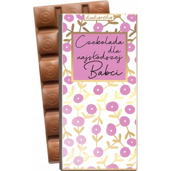 Czekolada - Czekolada dla najsłodszej Babci