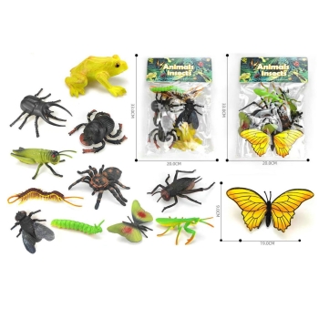 Zwierzęta 6 szt 0359 - Owady