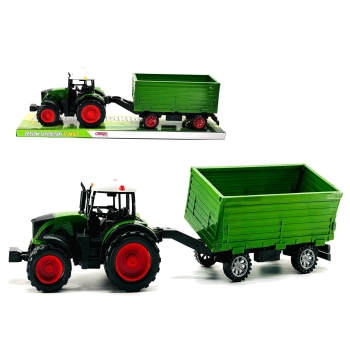 Traktor z przyczepą 7563