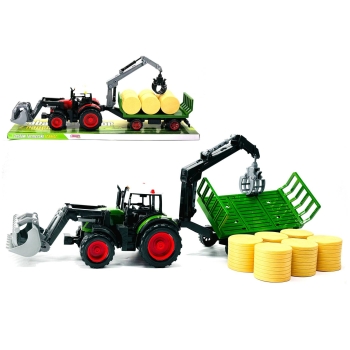 Traktor z przyczepą 1899