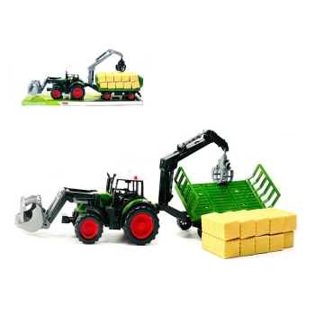 Traktor z maszyną rolniczą 7580