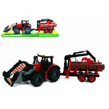 Traktor z przyczepą 8139