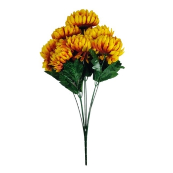 Bukiet 9 chryzantem CHM02C (pomarańczowy)