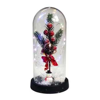 Choinka led w szkle 0437