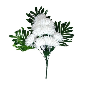Bukiet 12 chryzantem MH037B (biały)