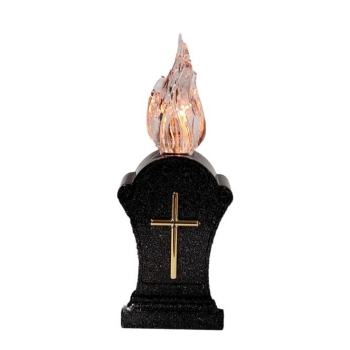 Świeca led efekt płomienia A7160O (pomarańczowy)