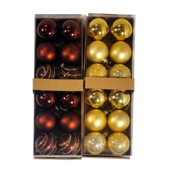Bombki 12 szt A7563