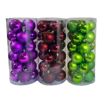 Bombki 24 szt A7551