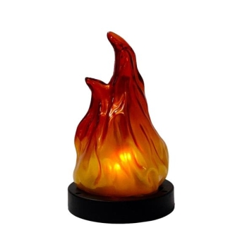 Świeca led solarna efekt płomienia RS4675 (pomarańczowy)