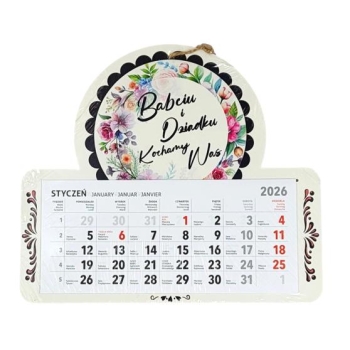 Kalendarz - Babciu i Dziadku kochamy was