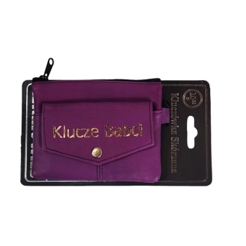 Etui na klucze - Klucze Babci (fioletowe)