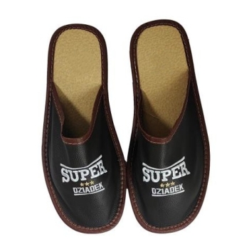 Kapcie - Super Dziadek rozmiar 44