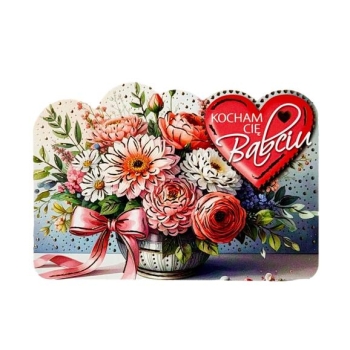 Magnes - Kocham Cię Babciu! (kwiaty)