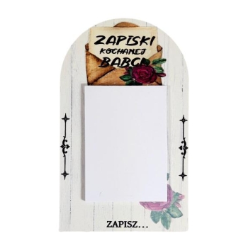 Magnes z notesem - Zapiski kochanej Babci