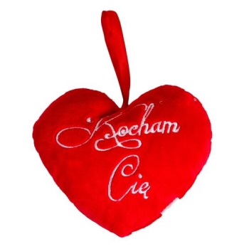 Serce pluszowe - Kocham Cię S1795