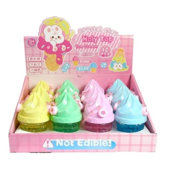 Masa żelowa, slime 9360 - Lód