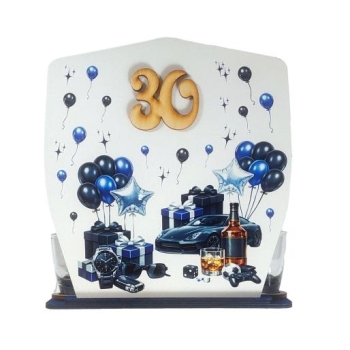 Karafka - 30 (samochód, balony)