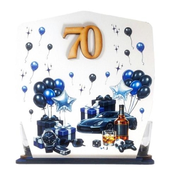 Karafka - 70 (samochód, balony)