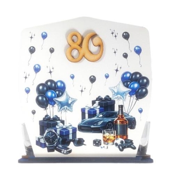 Karafka - 80 (samochód, balony)