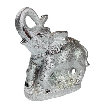 Figurka - Słoń 8598 (srebrny)