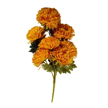 Bukiet 7 chryzantem A5331 (pomarańczowy)